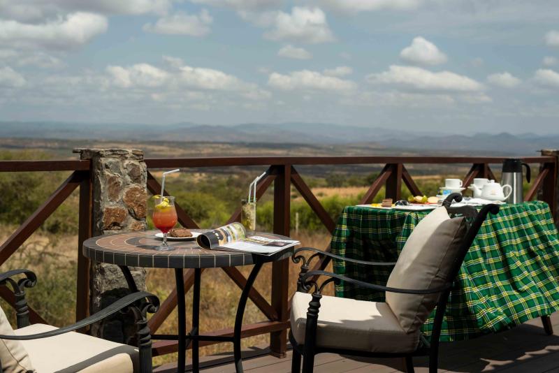 Tansania, Ngorongoro Krater, Ngorongoro O'ldeani Mountain Lodge, Zimmerbeispiel