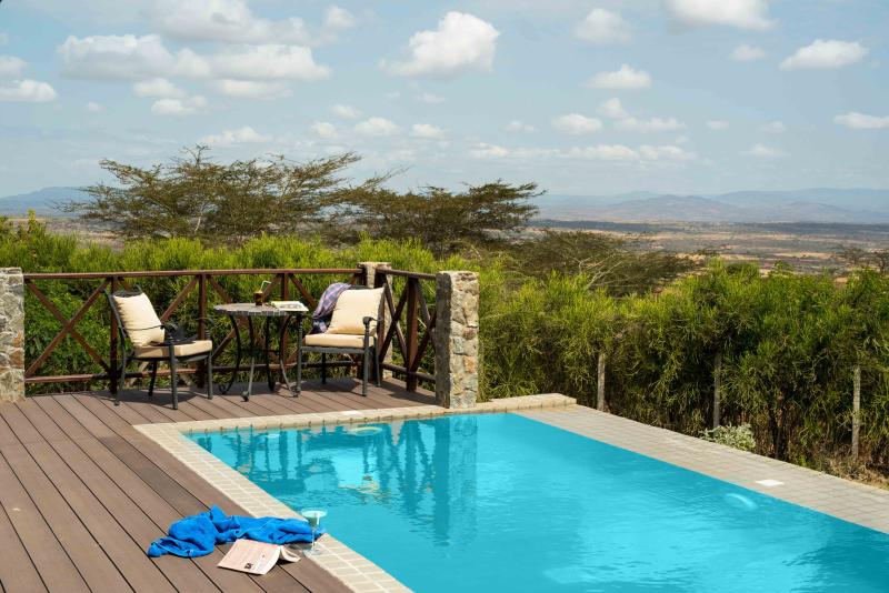 Tansania, Ngorongoro Krater, Ngorongoro O'ldeani Mountain Lodge, Zimmerbeispiel