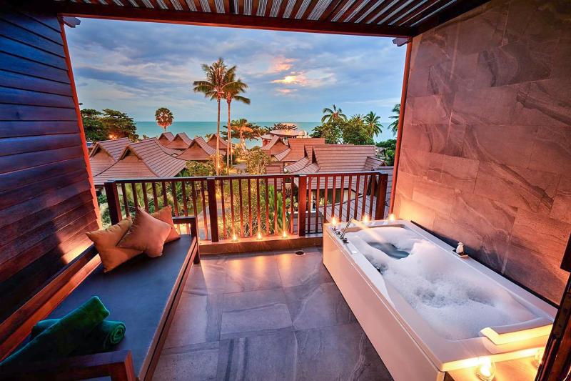 Thailand, Khanom, Khanom Beach Resort & Spa, Beispiel Deluxe Seaview