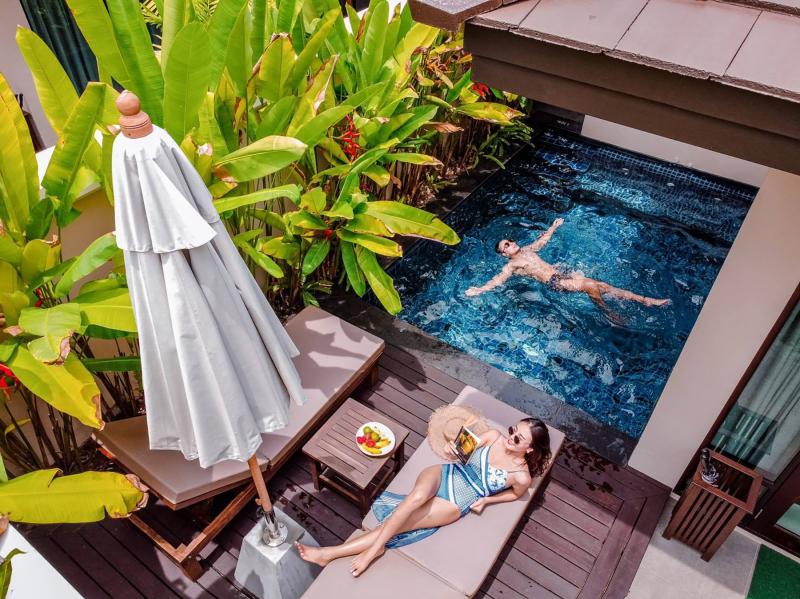 Thailand, Khanom, Khanom Beach Resort & Spa, Beispiel Private Pool Villa