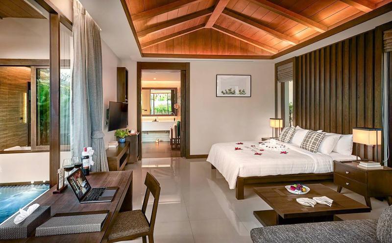 Thailand, Khanom, Khanom Beach Resort & Spa, Beispiel Private Pool Villa